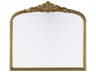 Elegant Lighting Naomi Distressed Antique Brass Floor Mirror