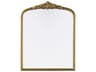 Elegant Lighting Naomi Distressed Antique Brass Wall Mirror