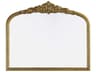 Elegant Lighting Naomi Distressed Antique Brass Wall Mirror