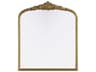 Elegant Lighting Naomi Distressed Antique Brass Wall Mirror