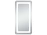 Elegant Lighting Genesis Rectangular Wall Mirror