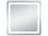 Elegant Lighting Genesis Square Wall Mirror