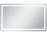 Elegant Lighting Genesis Rectangular Wall Mirror