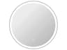 Elegant Lighting Harmoni Silver Round Wall Mirror
