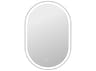 Elegant Lighting Harmoni Silver Oval Wall Mirror