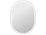 Elegant Lighting Harmoni Silver Oval Wall Mirror
