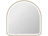 Elegant Lighting Harmoni Satin Gold Arch Wall Mirror