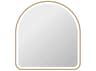 Elegant Lighting Harmoni Satin Gold Arch Wall Mirror