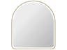 Elegant Lighting Harmoni Satin Gold Arch Wall Mirror