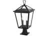 Elegant Lighting Frankford 2-Light Outdoor Post Light