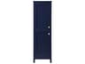 Elegant Lighting Adian Blue Bathroom Linen Storage