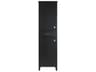 Elegant Lighting Irene Black Rubberwood Bath Storage Cabinet