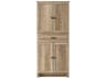 Elegant Lighting Soma Natural Oak Brown Bath Storage Cabinet