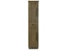 Elegant Lighting Chase Hazel Oak Brown Rubberwood Bath Storage Cabinet