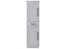 Elegant Lighting Chase Grey Rubberwood Bath Storage Cabinet