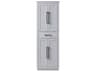 Elegant Lighting Chase Grey Rubberwood Bath Storage Cabinet