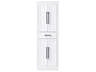 Elegant Lighting Chase White Rubberwood Bath Storage Cabinet