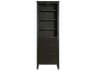 Elegant Lighting Blakely Chocolate Oak Brown Rubberwood Open Shelving Bath Storage Cabinet