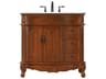 Elegant Lighting Danville 36" Teak Vanity