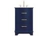Elegant Lighting Knox Blue 24" Vanity