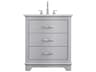 Elegant Lighting Knox Grey 30" Vanity