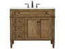 Elegant Lighting Park Avenue Driftwood 40" Vanity