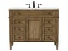 Elegant Lighting Park Avenue Driftwood 42" Vanity
