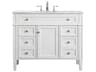 Elegant Lighting Park Avenue White 42" Vanity