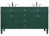 Elegant Lighting Park Avenue Green 60" Vanity
