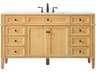 Elegant Lighting Park Avenue Natural Wood 60" Vanity