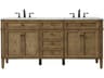 Elegant Lighting Park Avenue Driftwood 72" Vanity