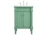 Elegant Lighting Lexington Vintage Mint 24" Vanity
