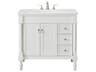 Elegant Lighting Lexington Antique White 36" Vanity