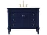 Elegant Lighting Lexington Blue 42" Vanity