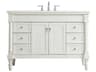 Elegant Lighting Lexington Antique White 48" Vanity
