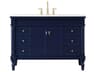 Elegant Lighting Lexington Blue 48" Vanity