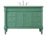 Elegant Lighting Lexington Vintage Mint 48" Vanity