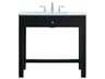 Elegant Lighting Hudson Black ADA Compliant Vanity