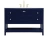 Elegant Lighting Theo Blue 48" Vanity