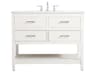 Elegant Lighting Sinclaire White 42" Vanity