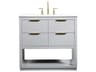 Elegant Lighting Larkin Grey 36" Vanity