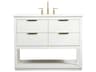 Elegant Lighting Larkin White 42" Vanity