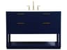 Elegant Lighting Larkin Blue 48" Vanity
