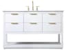 Elegant Lighting Larkin White Vanity