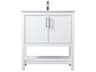 Elegant Lighting Everett White Vanity