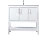 Elegant Lighting Everett White Vanity