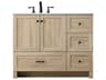Elegant Lighting Soma 42" Mango Wood Vanity