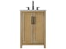 Elegant Lighting Alina Linen Oak Vanity