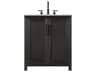 Elegant Lighting Alina Chocolate Oak Vanity