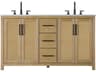 Elegant Lighting Alina Linen Oak Vanity